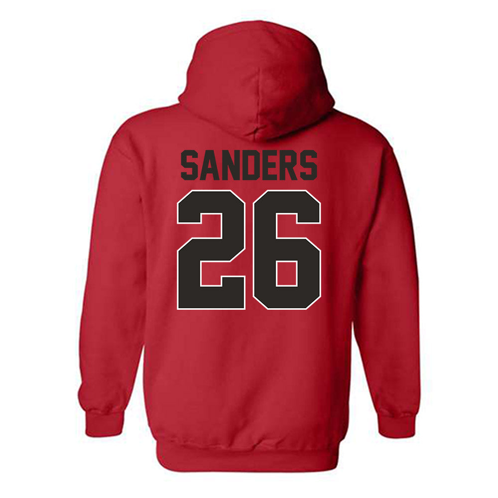 Youngstown State - NCAA Football : Jeremiah Sanders - Classic Shersey Hooded Sweatshirt-1