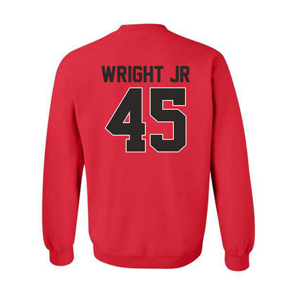 Youngstown State - NCAA Football : Mike Wright jr - Classic Shersey Crewneck Sweatshirt-1