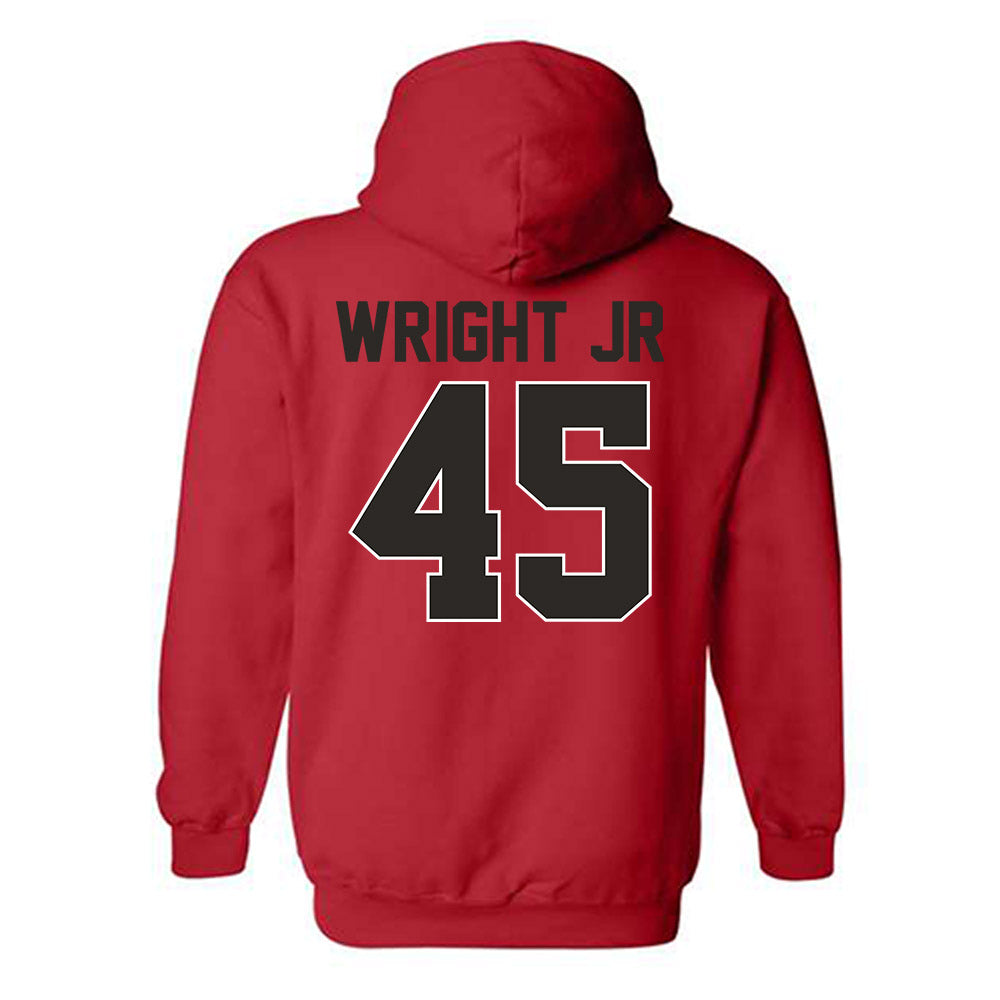 Youngstown State - NCAA Football : Mike Wright jr - Classic Shersey Hooded Sweatshirt-1