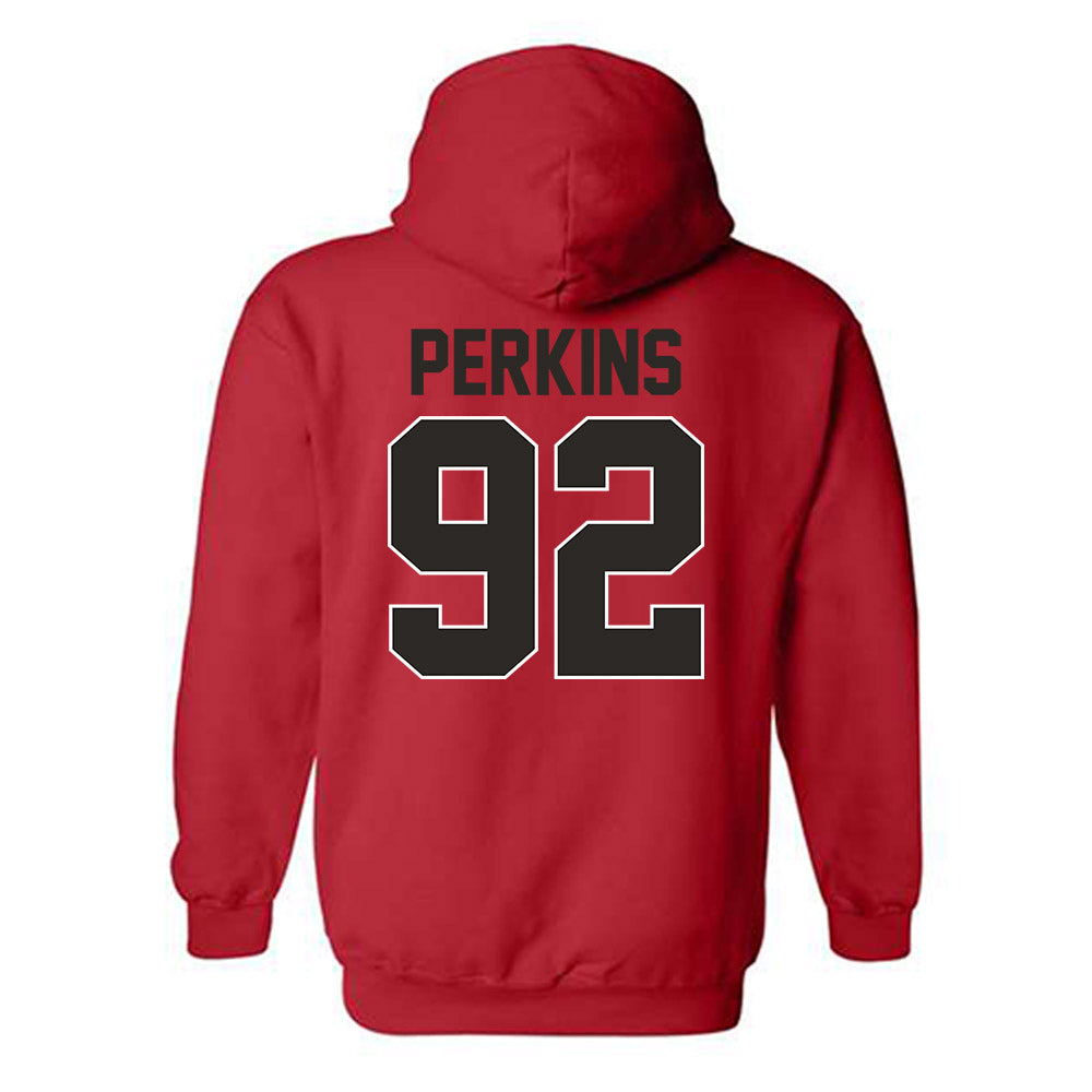 Youngstown State - NCAA Football : Devaughn Perkins - Classic Shersey Hooded Sweatshirt-1