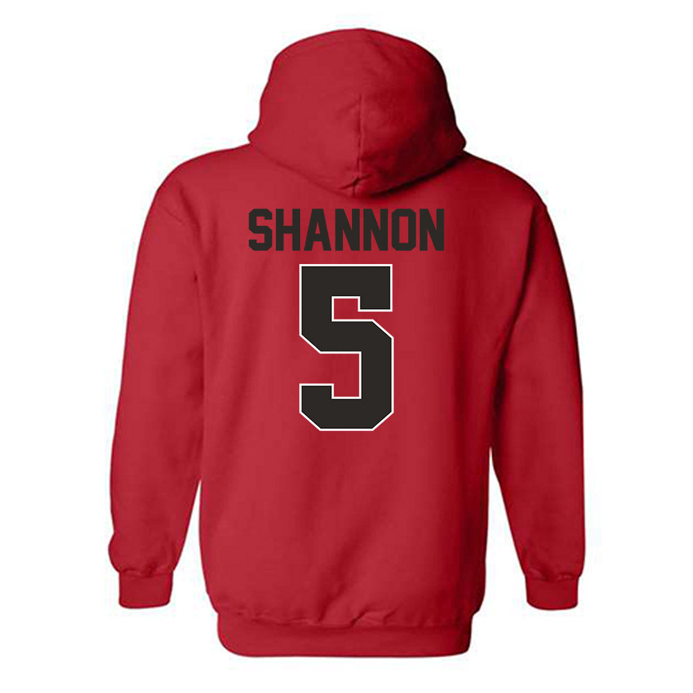 Youngstown State - NCAA Baseball : Brady Shannon - Classic Shersey Hooded Sweatshirt-1