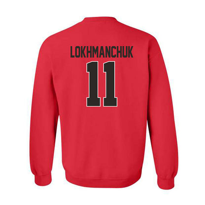Youngstown State - NCAA Men's Basketball : Luka Lokhmanchuk - Classic Shersey Crewneck Sweatshirt-1