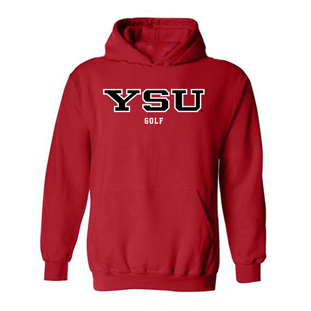 Youngstown State - NCAA Women's Golf : Hailey Boss - Classic Shersey Hooded Sweatshirt-0