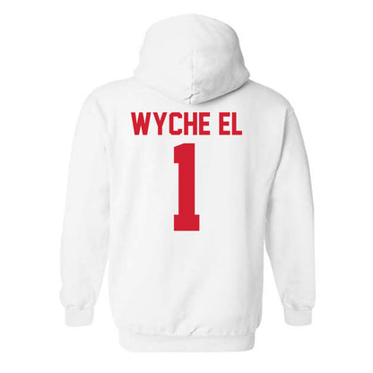 Youngstown State - NCAA Football : Lynn Wyche El - Classic Shersey Hooded Sweatshirt-1