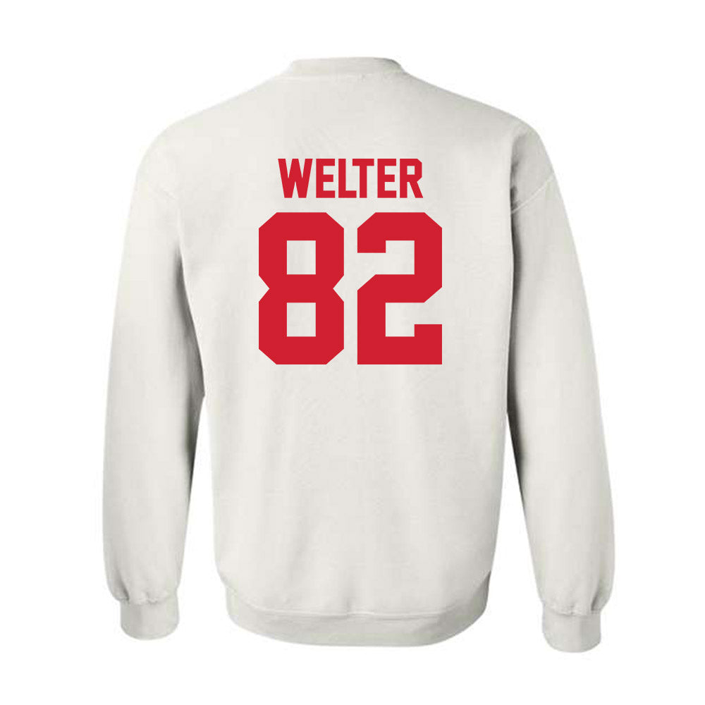 Youngstown State - NCAA Football : Max Welter - Classic Shersey Crewneck Sweatshirt-1