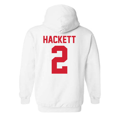 Youngstown State - NCAA Football : Isaiah Hackett - Classic Shersey Hooded Sweatshirt-1