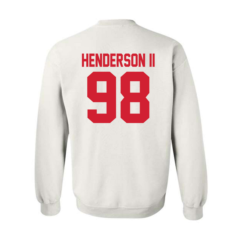 Youngstown State - NCAA Football : Marcus Henderson ii - Classic Shersey Crewneck Sweatshirt-1