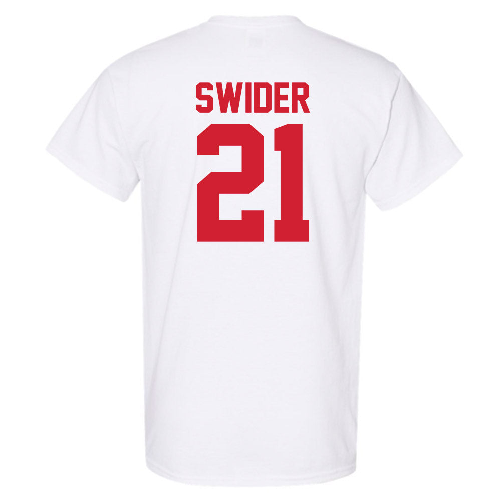 Youngstown State - NCAA Men's Basketball : Connor Swider - Classic Shersey T-Shirt-1