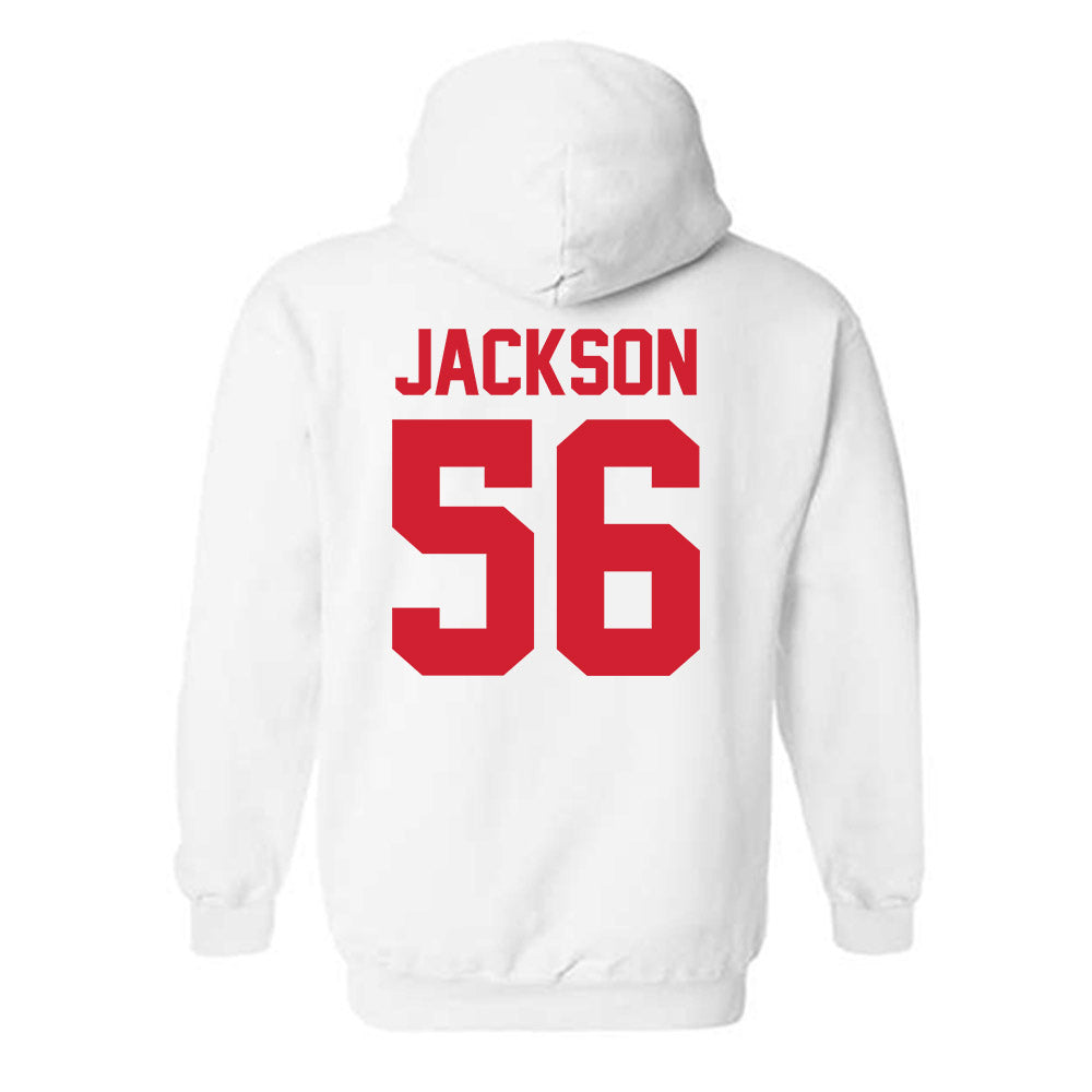 Youngstown State - NCAA Football : Naim Jackson - Classic Shersey Hooded Sweatshirt-1
