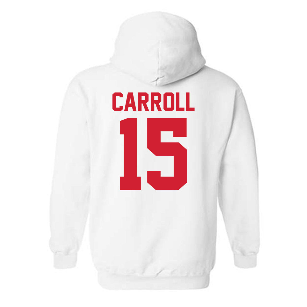 Youngstown State - NCAA Men's Basketball : Cris Carroll - Classic Shersey Hooded Sweatshirt-1