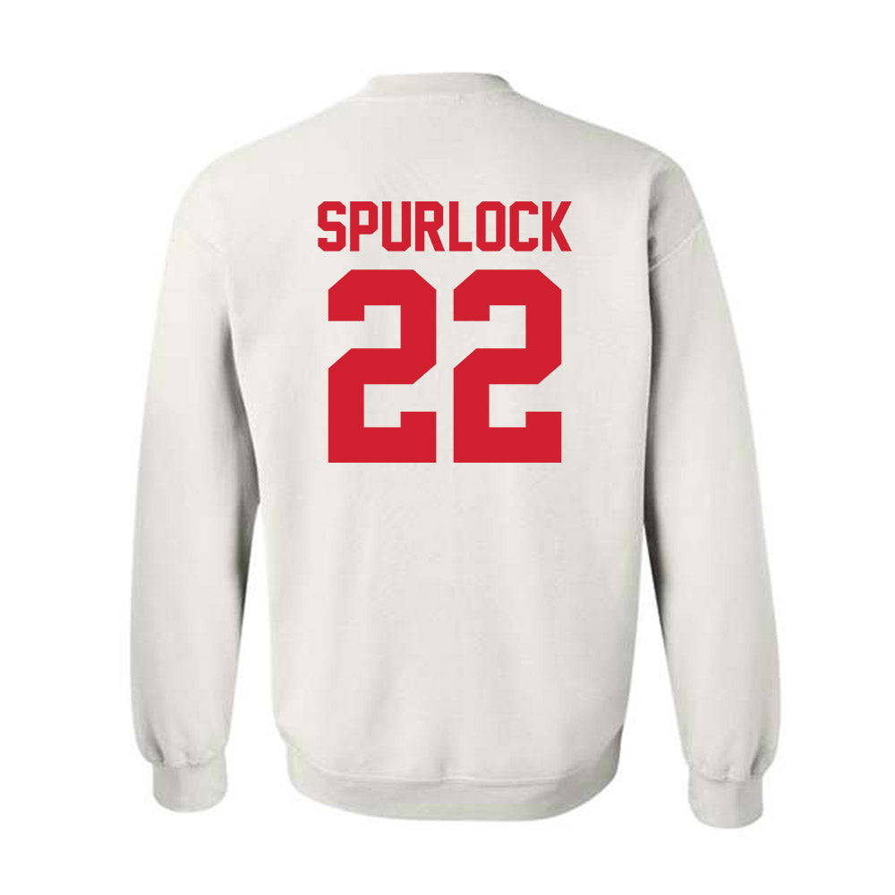 Youngstown State - NCAA Men's Basketball : Jacob Spurlock - Classic Shersey Crewneck Sweatshirt-1