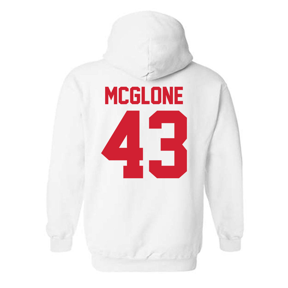 Youngstown State - NCAA Football : Michael McGlone - Classic Shersey Hooded Sweatshirt-1