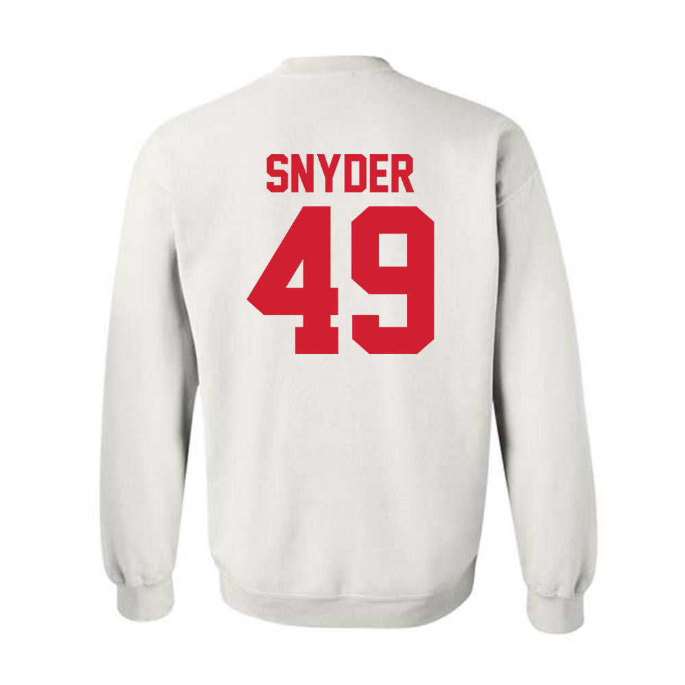 Youngstown State - NCAA Football : AJ Snyder - Classic Shersey Crewneck Sweatshirt-1