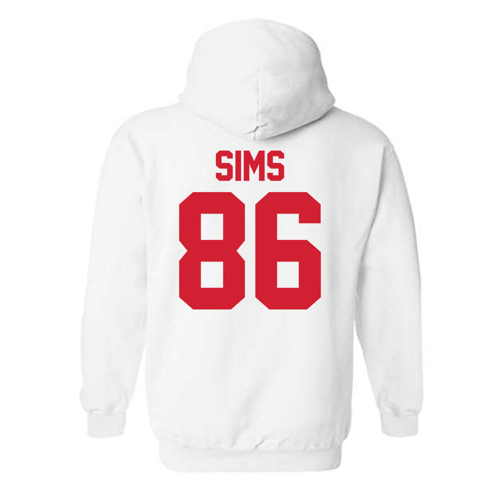 Youngstown State - NCAA Football : Stephen Sims - Classic Shersey Hooded Sweatshirt-1