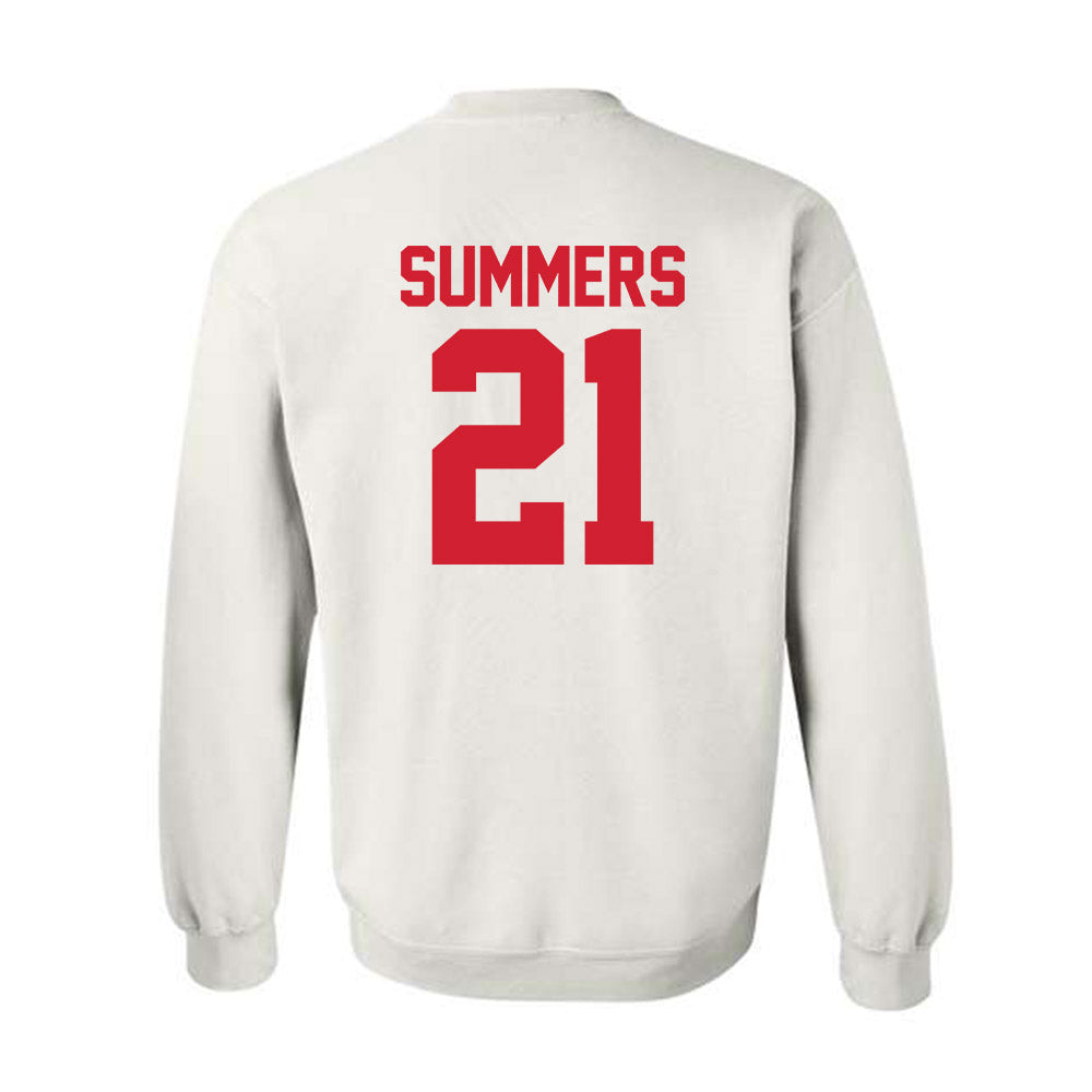Youngstown State - NCAA Men's Basketball : Elijah Summers - Classic Shersey Crewneck Sweatshirt-1