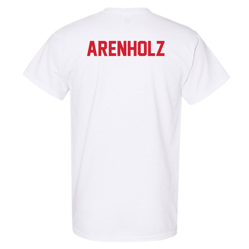 Youngstown State - NCAA Men's Swimming & Diving : Jaxon Arenholz - Classic Shersey T-Shirt-1