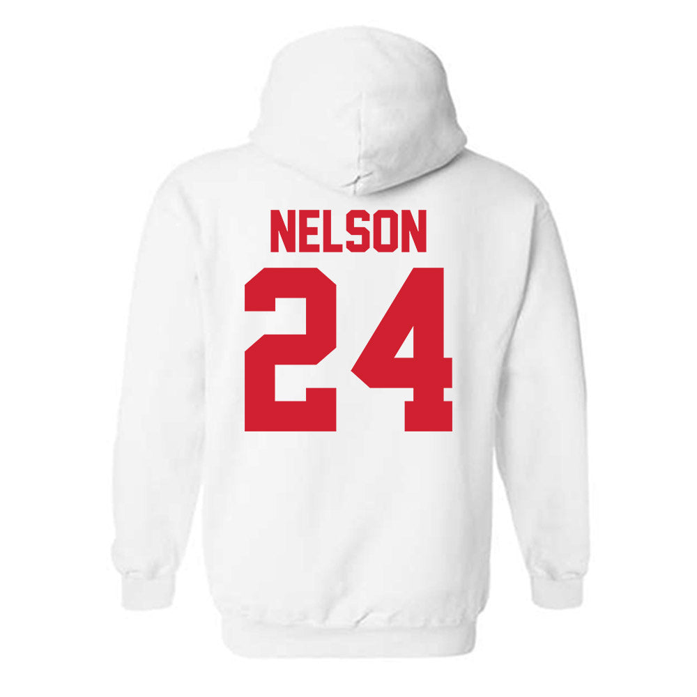 Youngstown State - NCAA Baseball : Braylon Nelson - Classic Shersey Hooded Sweatshirt-1
