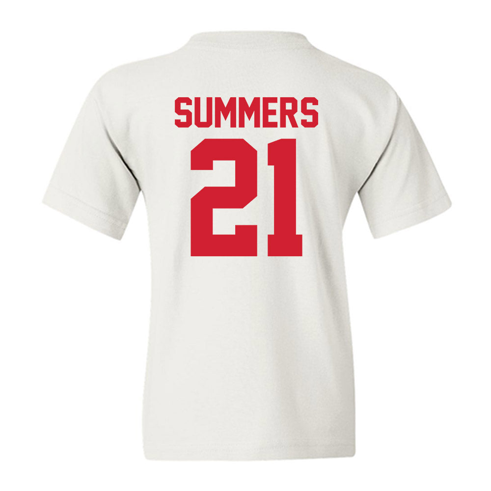 Youngstown State - NCAA Men's Basketball : Elijah Summers - Classic Shersey Youth T-Shirt-1