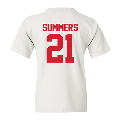 Youngstown State - NCAA Men's Basketball : Elijah Summers - Classic Shersey Youth T-Shirt-1