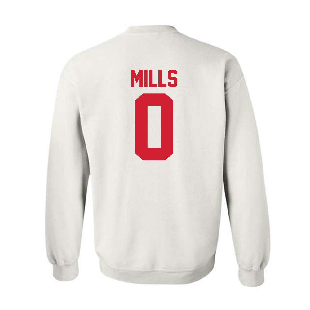 Youngstown State - NCAA Football : Tahir Mills - Classic Shersey Crewneck Sweatshirt-1
