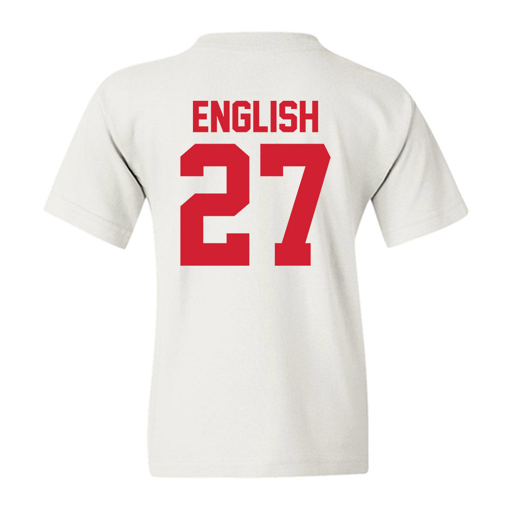 Youngstown State - NCAA Baseball : Aidan English - Classic Shersey Youth T-Shirt-1