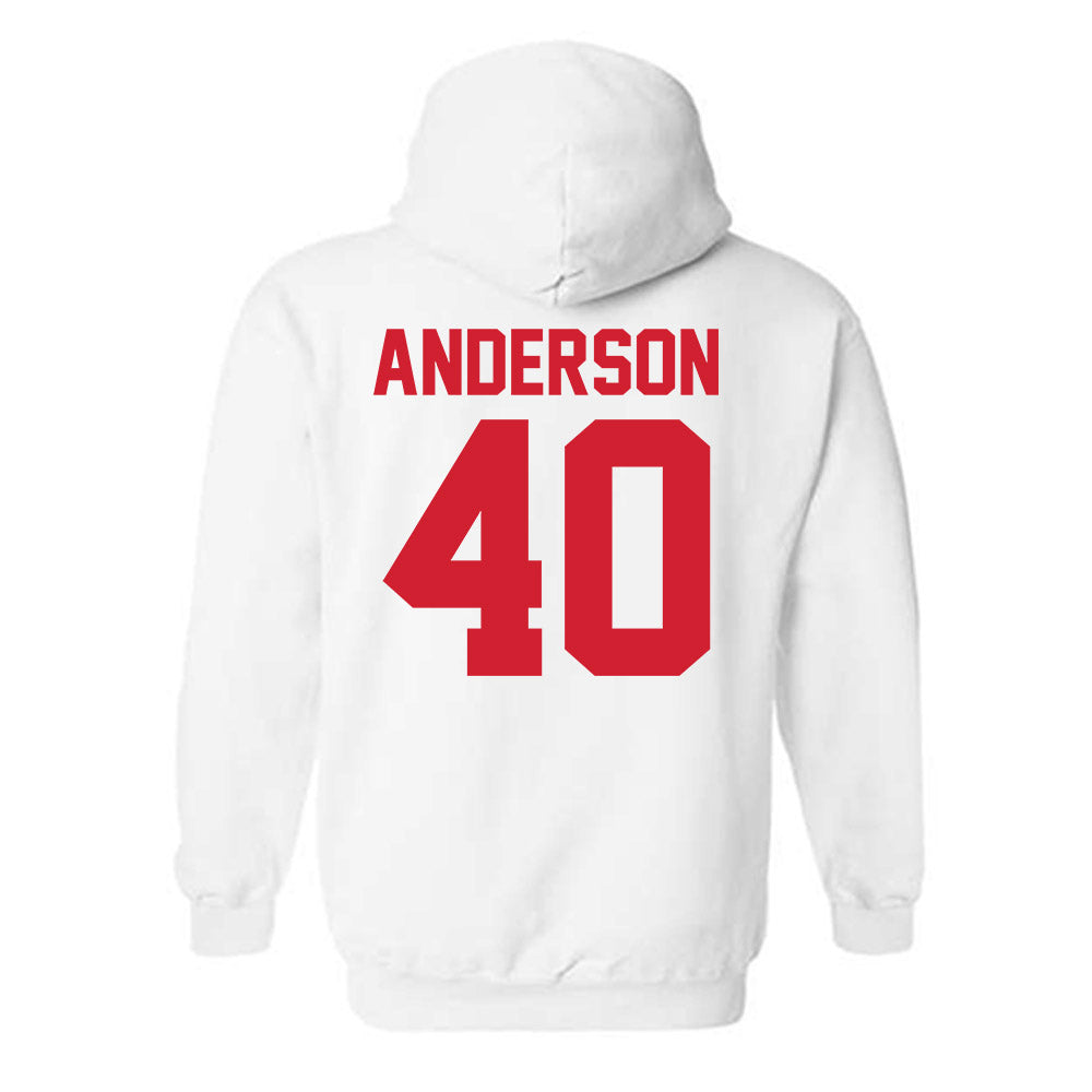 Youngstown State - NCAA Baseball : Brandin Anderson - Classic Shersey Hooded Sweatshirt-1