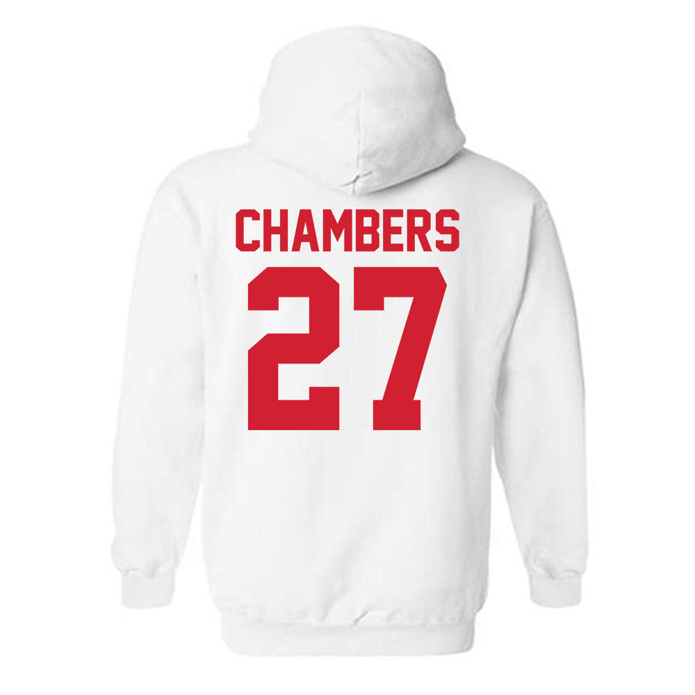 Youngstown State - NCAA Football : Lemondte Chambers - Classic Shersey Hooded Sweatshirt-1