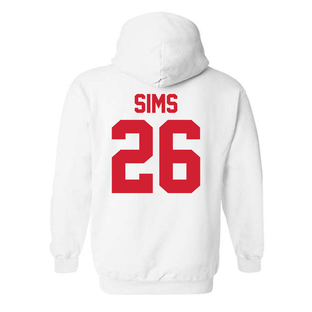 Youngstown State - NCAA Football : Stephen Sims - Classic Shersey Hooded Sweatshirt-1