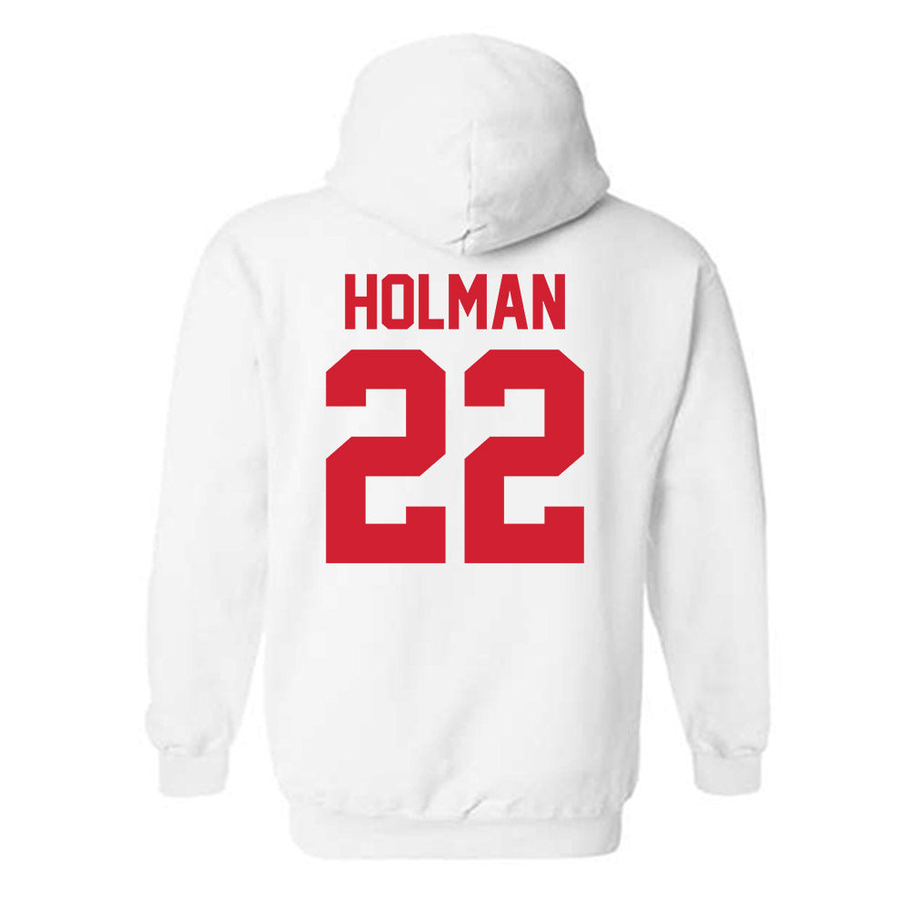 Youngstown State - NCAA Football : Dev Holman - Classic Shersey Hooded Sweatshirt-1
