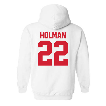 Youngstown State - NCAA Football : Dev Holman - Classic Shersey Hooded Sweatshirt-1