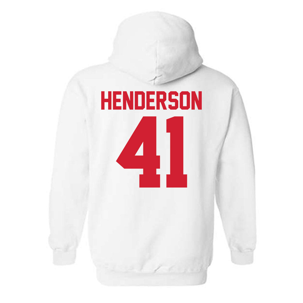 Youngstown State - NCAA Baseball : Mark Henderson - Classic Shersey Hooded Sweatshirt-1