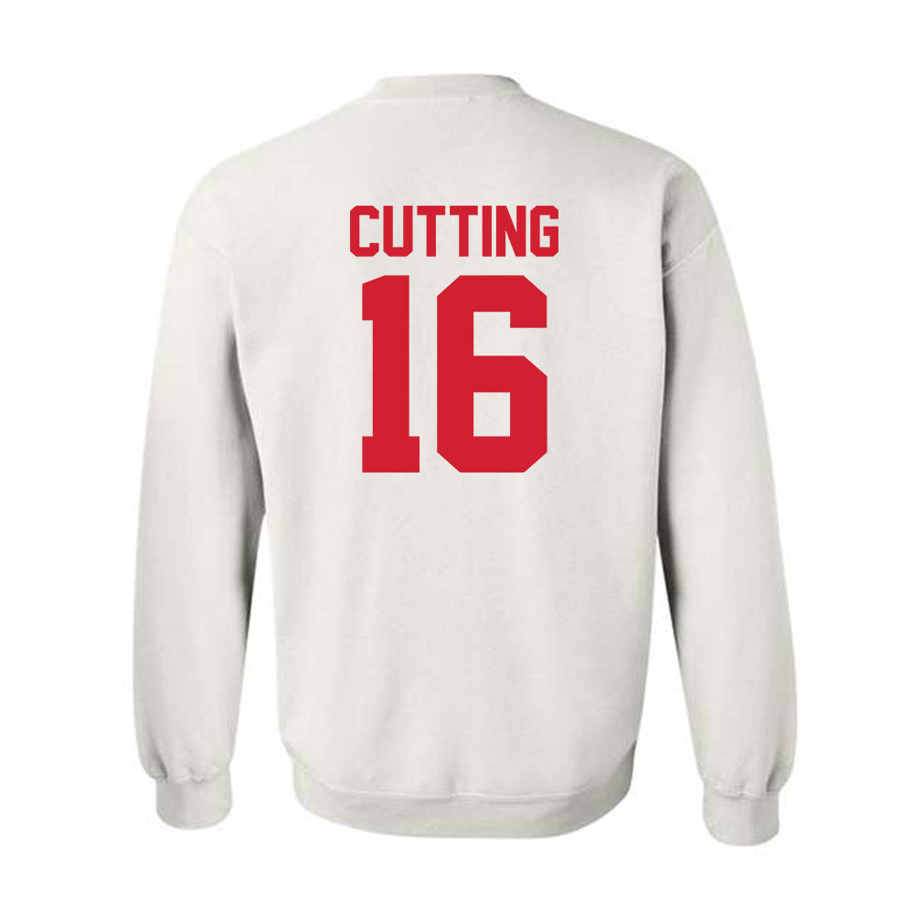 Youngstown State - NCAA Baseball : Garrett Cutting - Classic Shersey Crewneck Sweatshirt-1