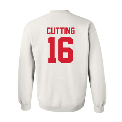 Youngstown State - NCAA Baseball : Garrett Cutting - Classic Shersey Crewneck Sweatshirt-1