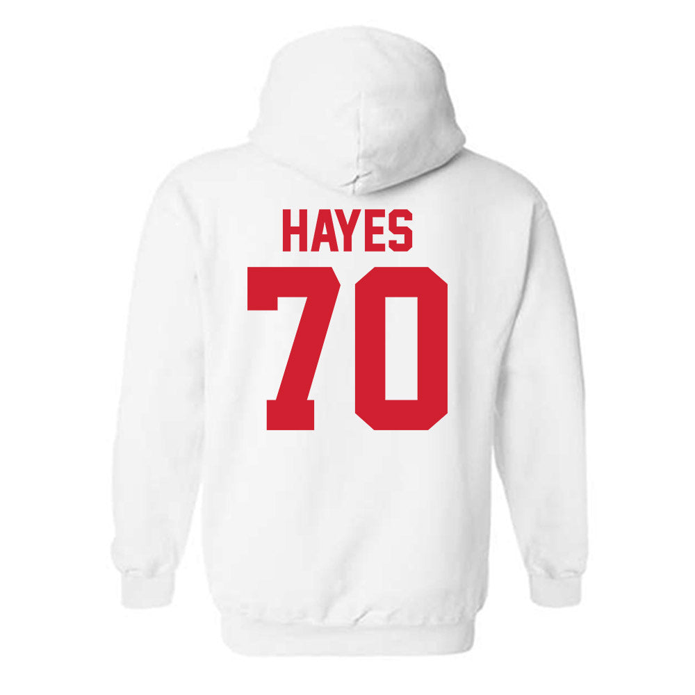Youngstown State - NCAA Football : Robert Hayes - Classic Shersey Hooded Sweatshirt-1