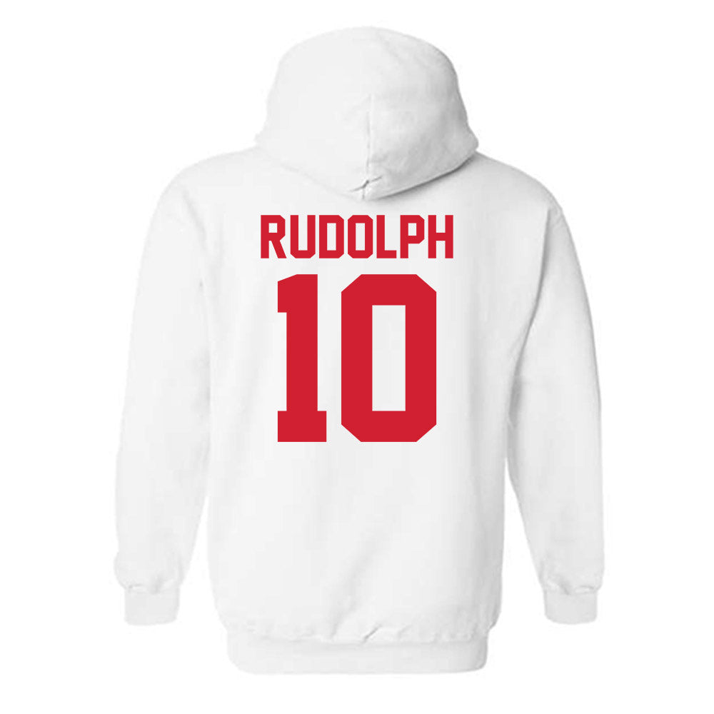 Youngstown State - NCAA Football : Jordan Rudolph - Classic Shersey Hooded Sweatshirt-1