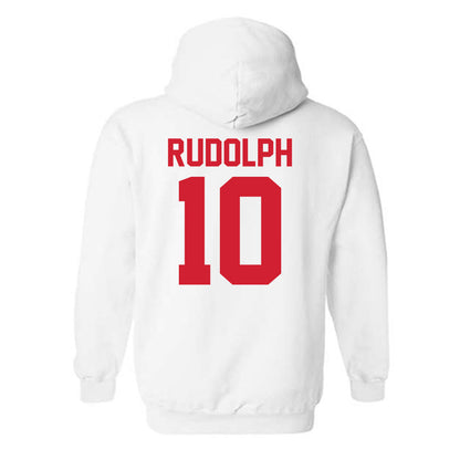 Youngstown State - NCAA Football : Jordan Rudolph - Classic Shersey Hooded Sweatshirt-1