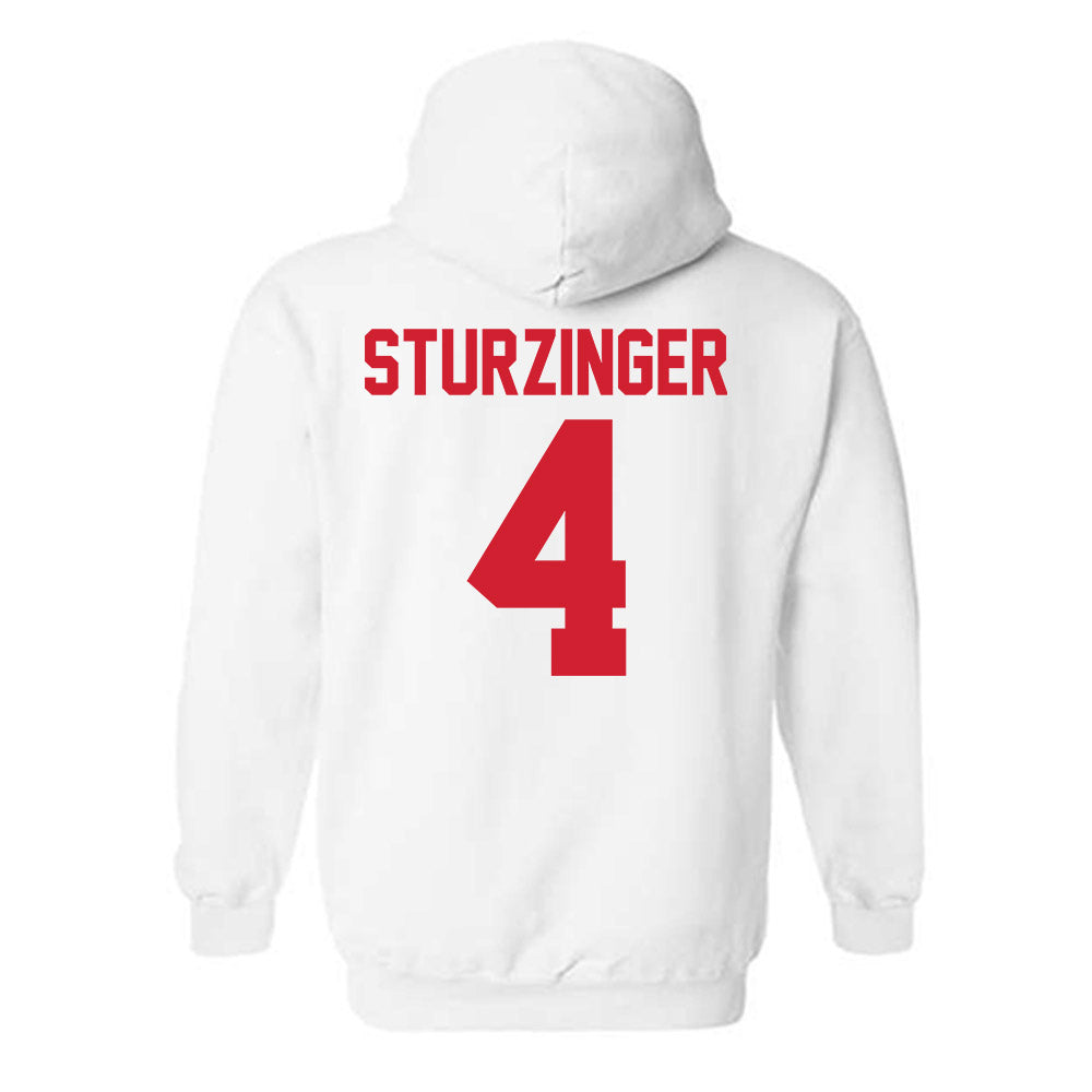 Youngstown State - NCAA Football : Weston Sturzinger - Classic Shersey Hooded Sweatshirt-1