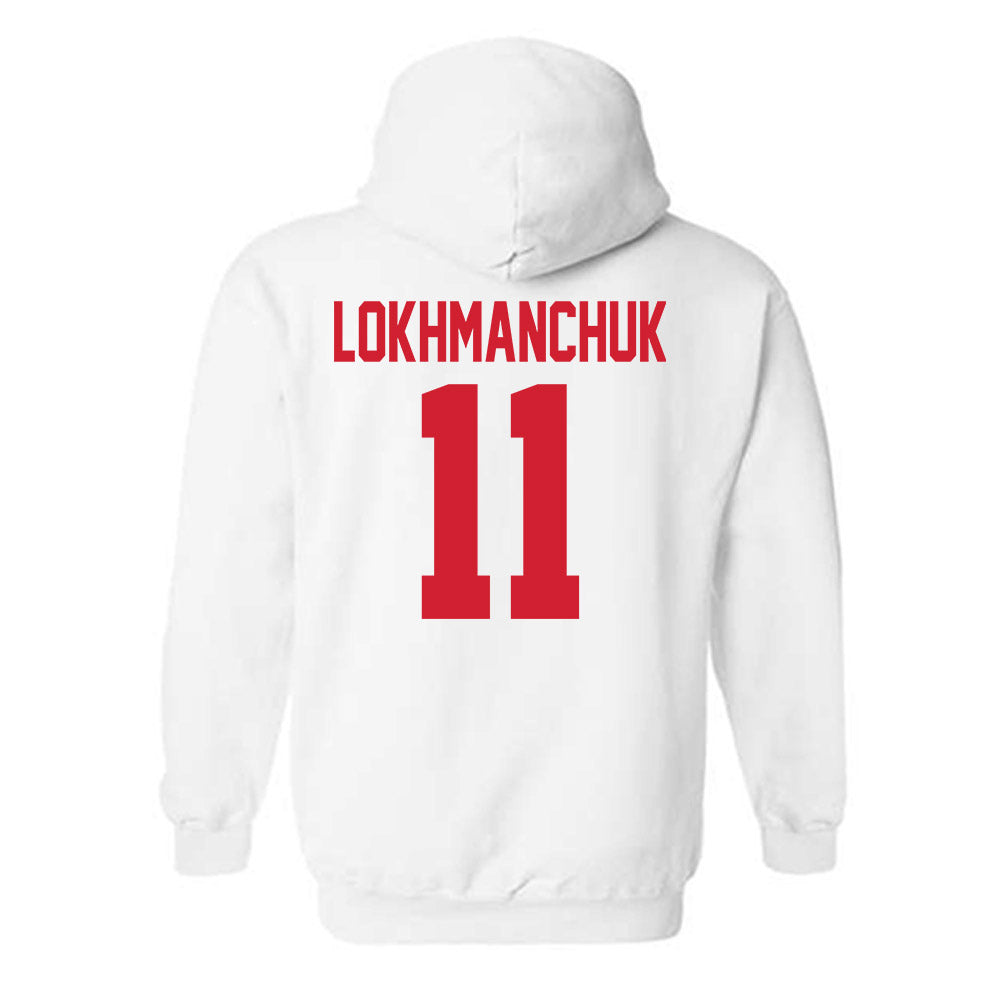 Youngstown State - NCAA Men's Basketball : Luka Lokhmanchuk - Classic Shersey Hooded Sweatshirt-1