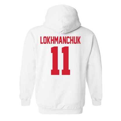 Youngstown State - NCAA Men's Basketball : Luka Lokhmanchuk - Classic Shersey Hooded Sweatshirt-1