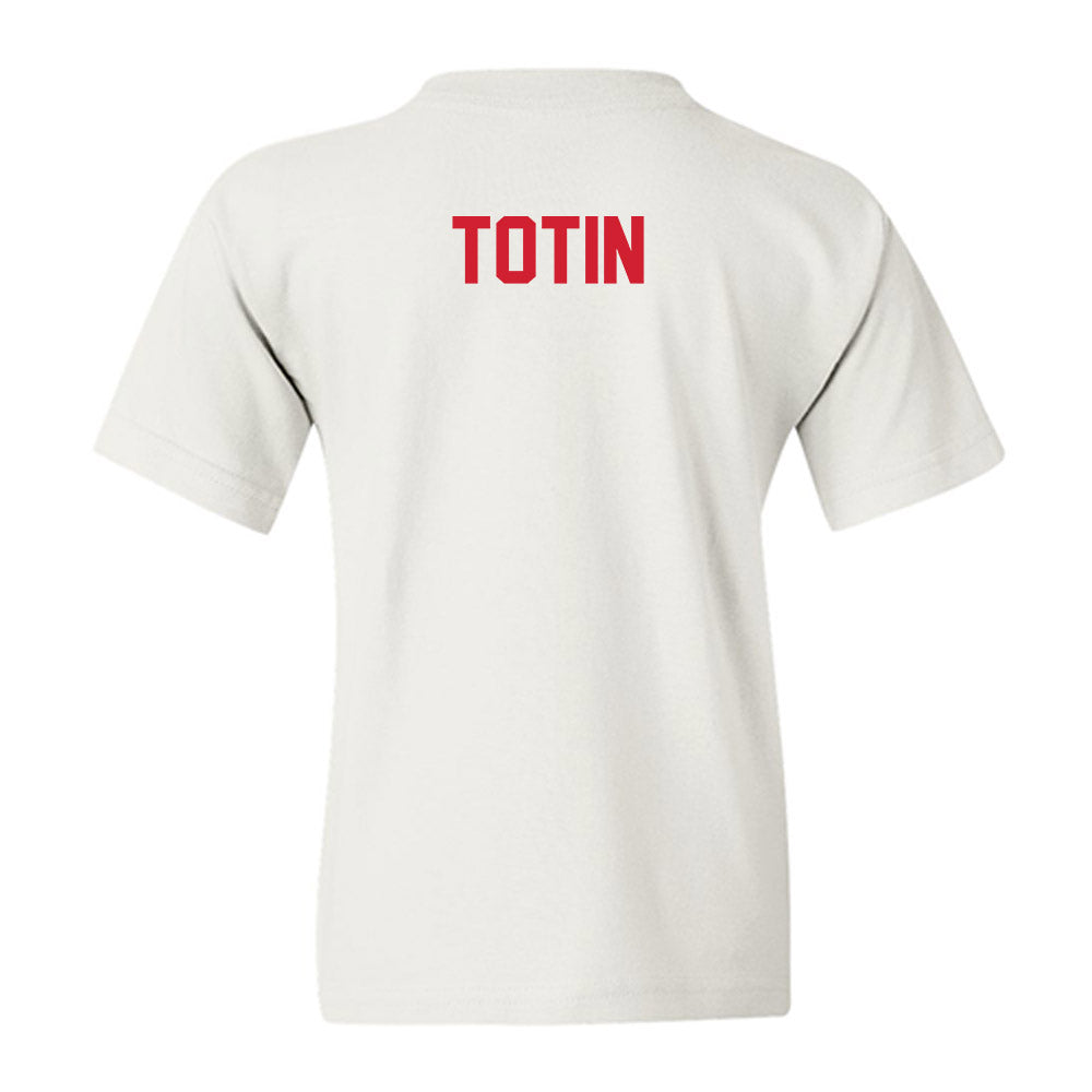 Youngstown State - NCAA Men's Swimming & Diving : Zachary Totin - Classic Shersey Youth T-Shirt-1