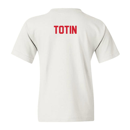 Youngstown State - NCAA Men's Swimming & Diving : Zachary Totin - Classic Shersey Youth T-Shirt-1