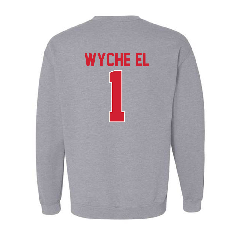 Youngstown State - NCAA Football : Lynn Wyche El - Classic Shersey Crewneck Sweatshirt-1