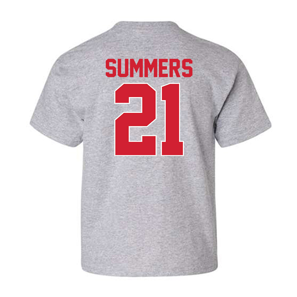 Youngstown State - NCAA Men's Basketball : Elijah Summers - Classic Shersey Youth T-Shirt-1
