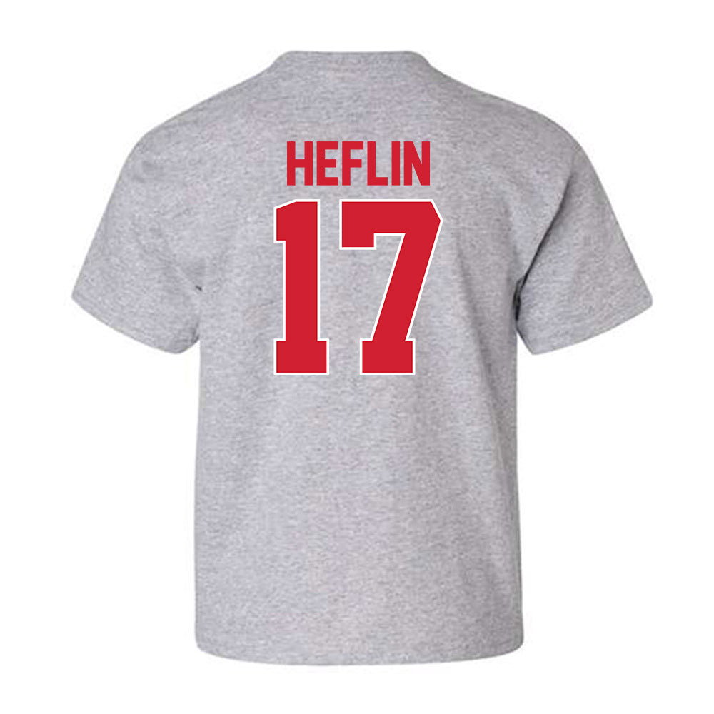 Youngstown State - NCAA Baseball : Tyler Heflin - Classic Shersey Youth T-Shirt-1