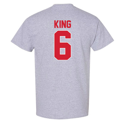 Youngstown State - NCAA Men's Basketball : Drew King - Classic Shersey T-Shirt-1