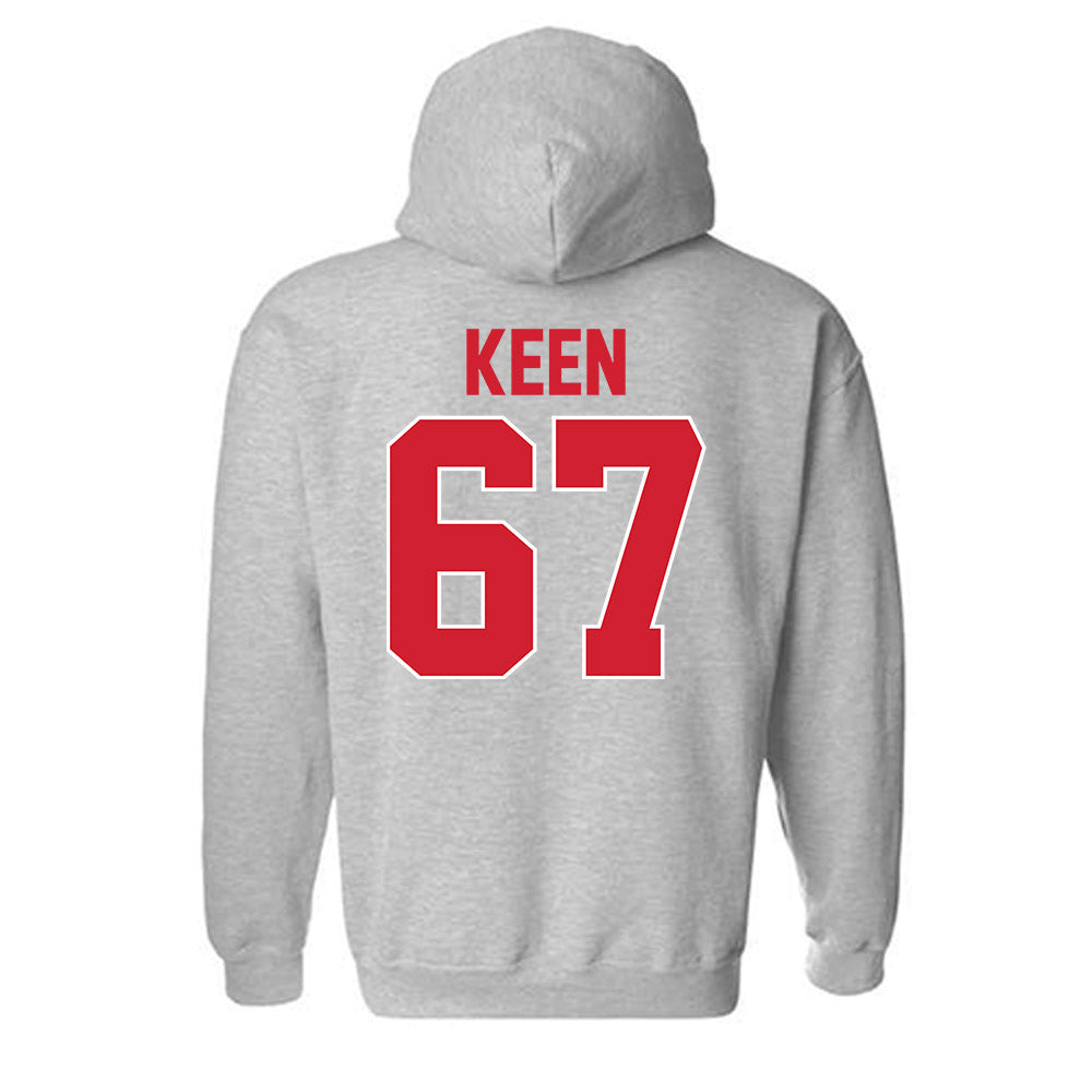 Youngstown State - NCAA Football : Van Keen - Classic Shersey Hooded Sweatshirt-1