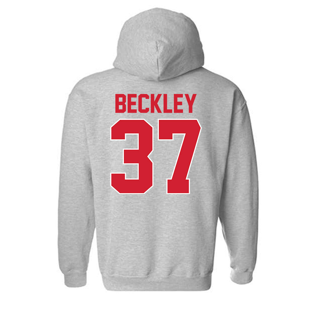 Youngstown State - NCAA Baseball : Nathan Beckley - Classic Shersey Hooded Sweatshirt-1