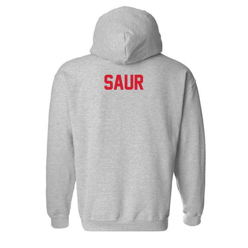 Youngstown State - NCAA Women's Golf : Isabella Saur - Classic Shersey Hooded Sweatshirt-1