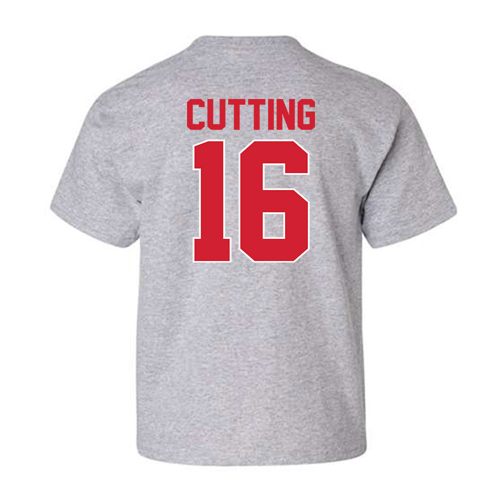 Youngstown State - NCAA Baseball : Garrett Cutting - Classic Shersey Youth T-Shirt-1