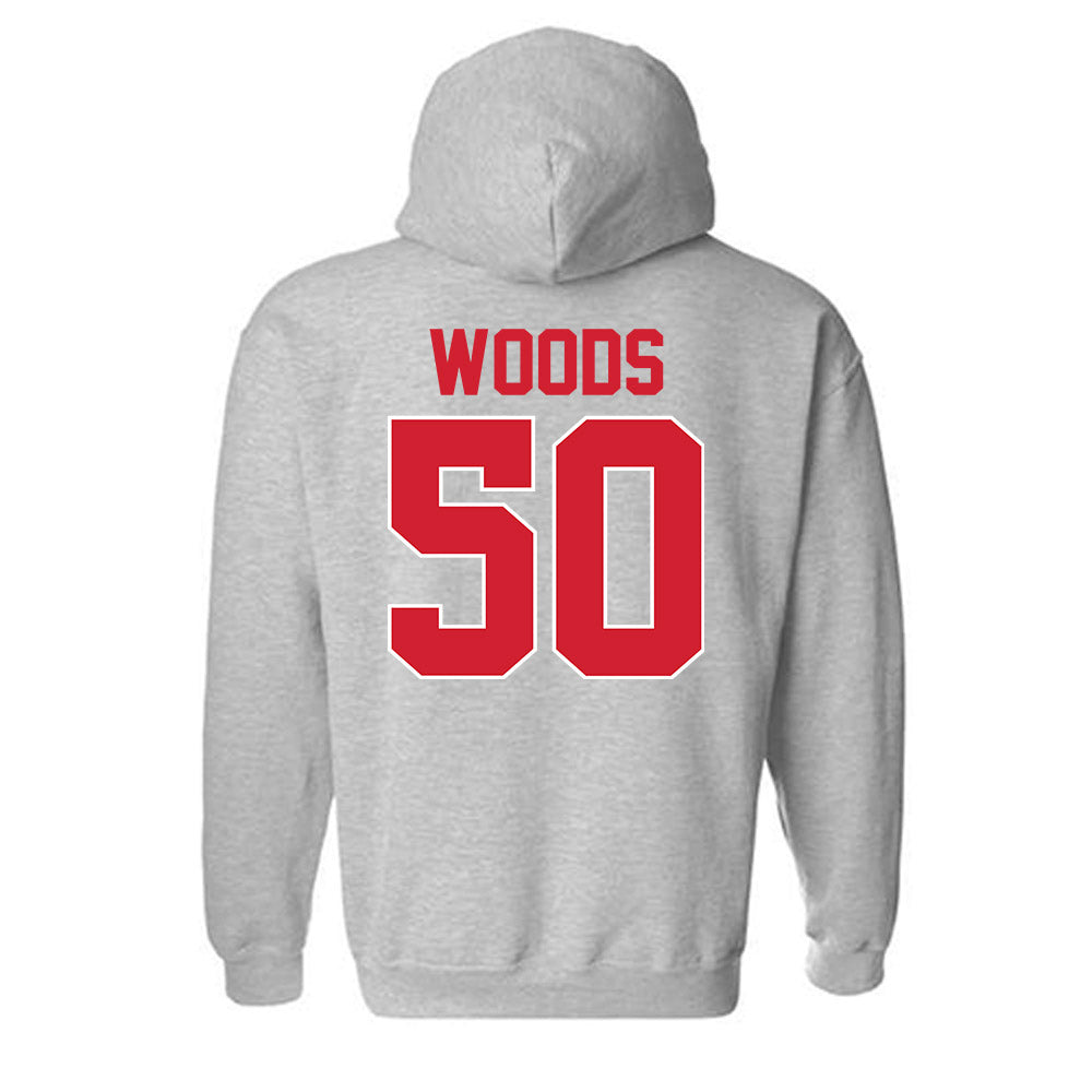 Youngstown State - NCAA Football : Grant Woods - Classic Shersey Hooded Sweatshirt-1